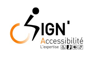 sign accessibilité
