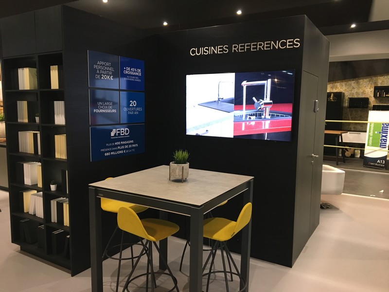 STAND CUISINES REFERENCES YES SIGN PORTE DE VERSAILLES DIGITAL STAND CUISINES REFERENCES YES SIGN PORTE DE VERSAILLES DIGITAL