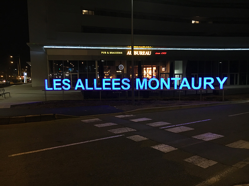 YES-SIGN-ENSEIGNE-ALU-ANODISE-LED-LES-ALLEES-MONTAURY-ANGLET